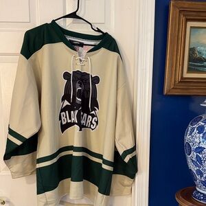 Vintage 2000’s Pop Tops Pro Hershey Bears "Screaming Bear" Hockey Jersey
